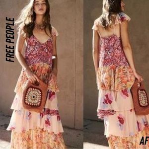 FREE PEOPLE CORALEE MAXI DRESS NWT